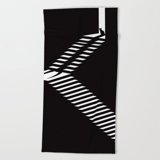 Meow Beach Towel