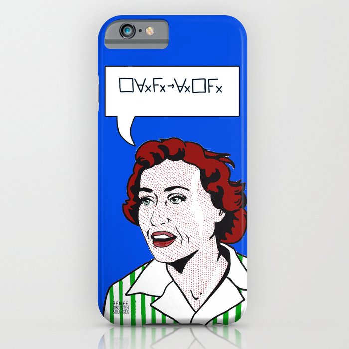 (Converse) Ruth Barcan Marcus iPhone Case