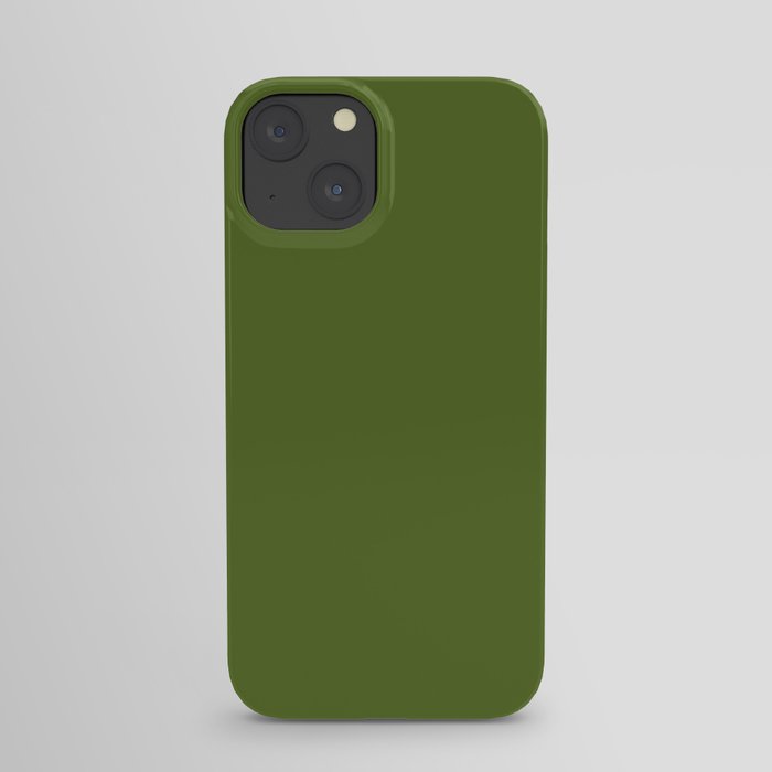 Olive Green iPhone Case