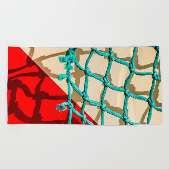 SHADOW PLAY Beach Towel