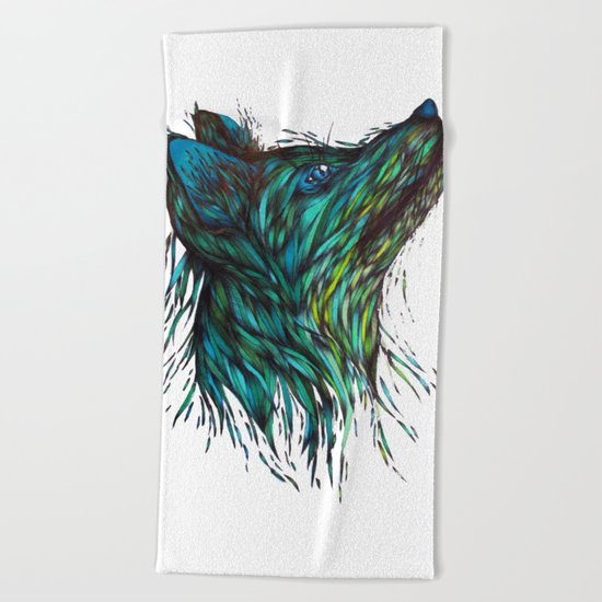 Sea Fox Beach Towel