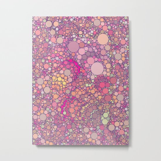 Candy Dots Metal Print