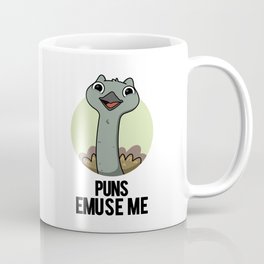 Puns Emuse Me Cute Emu Pun Coffee Mug