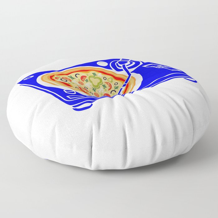 Pizza Scratch Floor Pillow