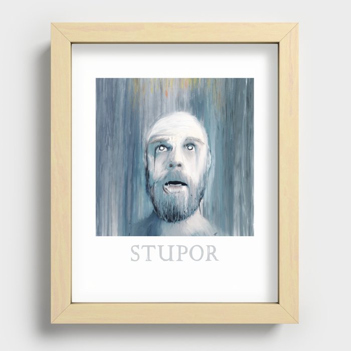 Stupor Recessed Framed Print