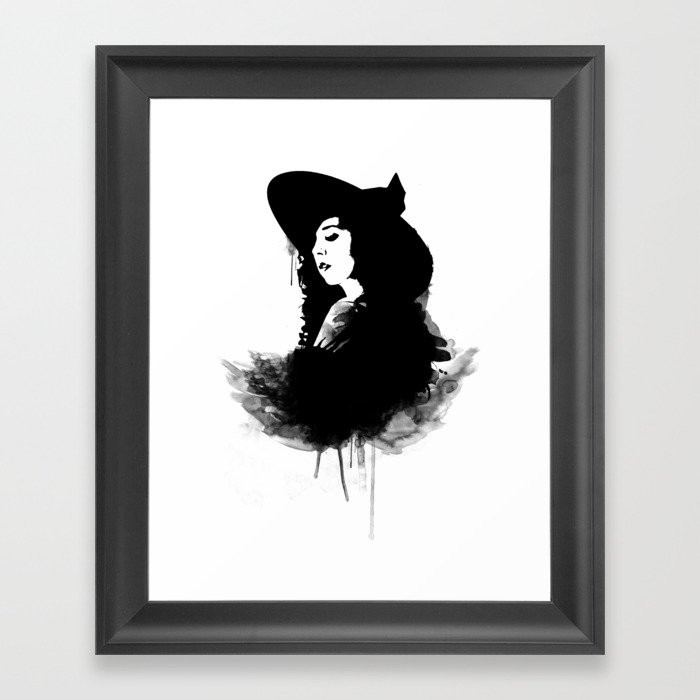 witch I Framed Art Print