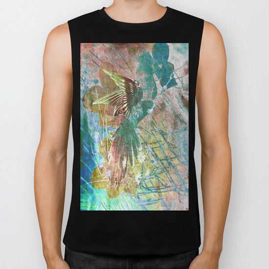 Parrot Colours Biker Tank