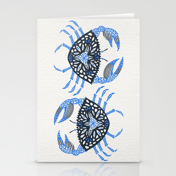 Blue Crab Stationery Cards