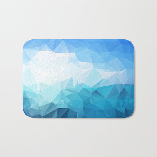 Sky and sea Bath Mat