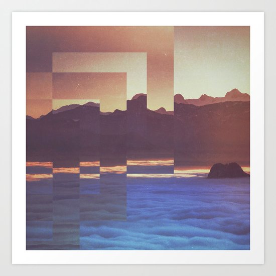 Fractions A53 Art Print