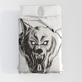 Werewolf Head Comforter