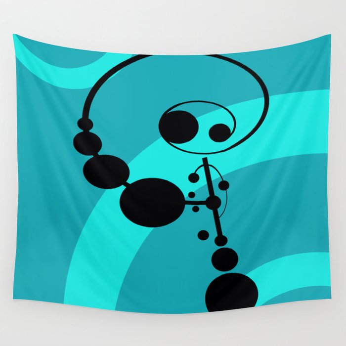 Bubble Man Wall Tapestry