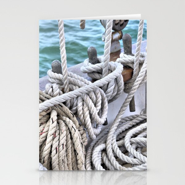 Nautical Rope Stationery Cards