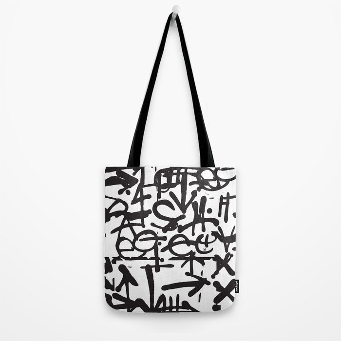 トートバッグ Graffiti Logo Print Tote Bag Graphic Totebag｜SITOM｜Ambient Wear