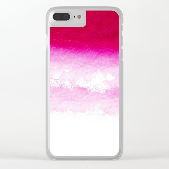 Abstract Ocean Clear iPhone Case