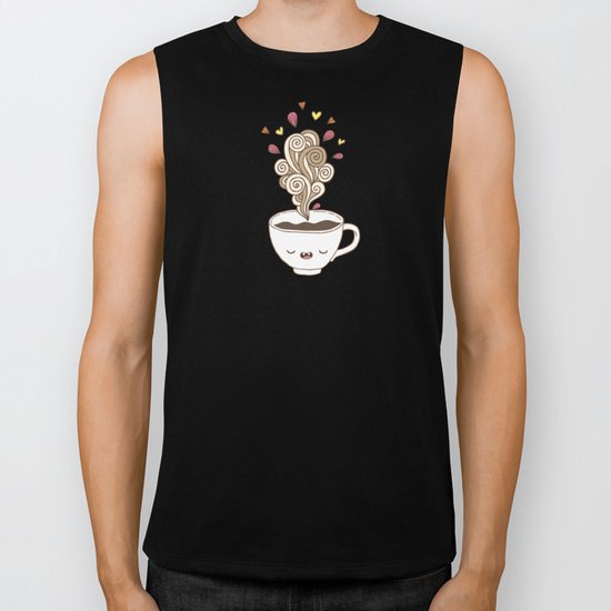 Saturday coffee Biker Tank