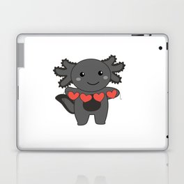 Axolotl For Valentine's Day Cute Animals With Laptop Skin