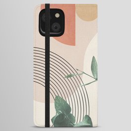 Nature Geometry IV iPhone Wallet Case