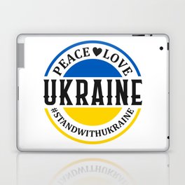 Peace Love Ukraine Laptop Skin