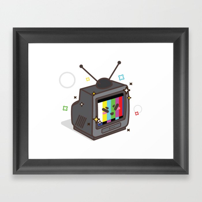 Your First TV Framed Art Print