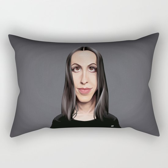 Celebrity Sunday ~ Alanis Morissette Rectangular Pillow
