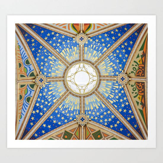 Almudena Cathedral Art Print