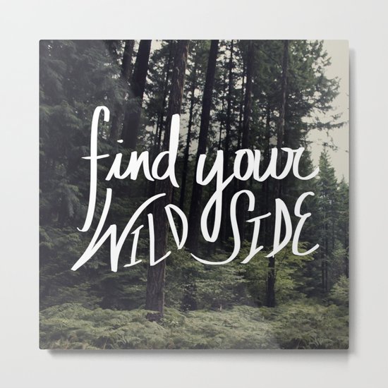 Wild Metal Print
