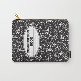 Composition Notebook College School Student Geek Nerd Carry-All Pouch