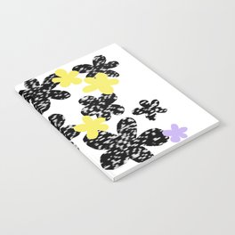 Far Out Flowers Notebook