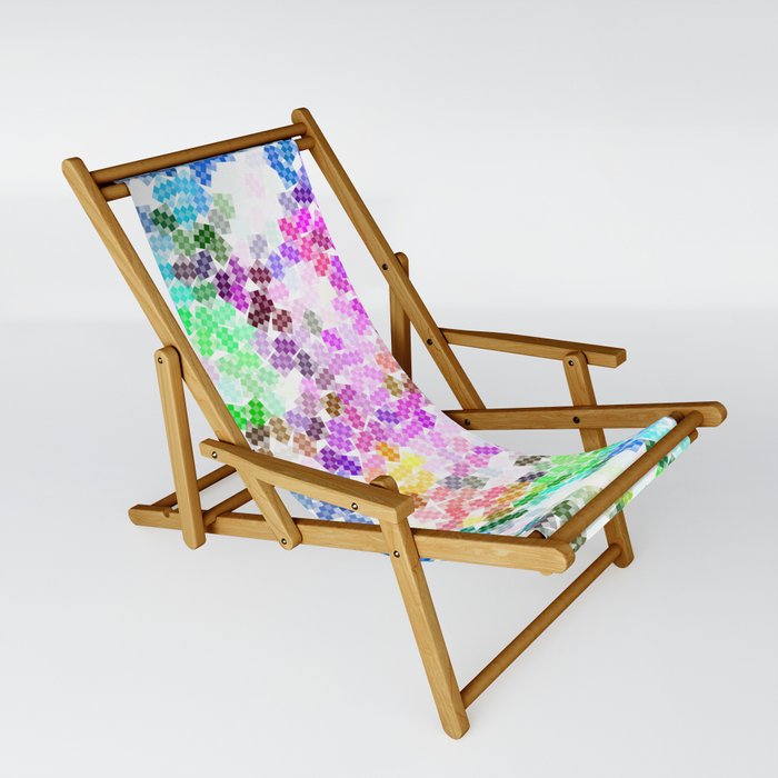 Colored Pattern, Colorful Life Sling Chair