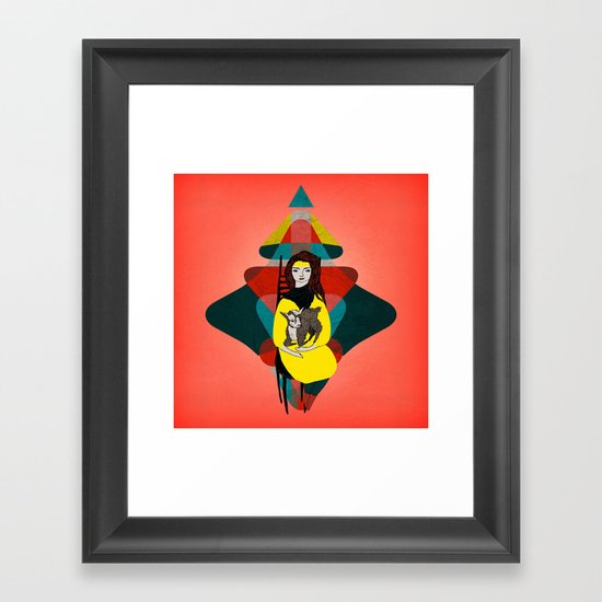 Goat Herder 1 Framed Art Print
