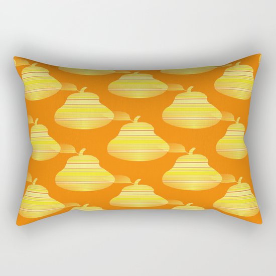 Yellow And Orange Pears Rectangular Pillow