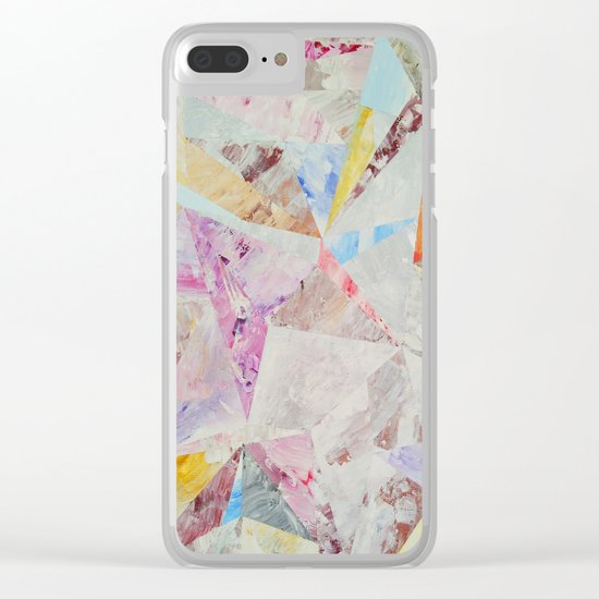 Abstract painting 25 Clear iPhone Case