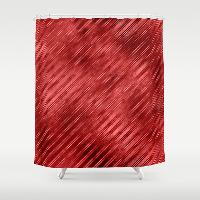 Beautiful Christmas Pattern Design Shower Curtain