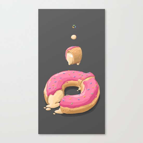 Donut Canvas Print