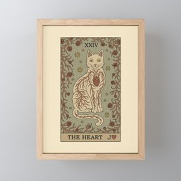 The Heart Framed Mini Art Print