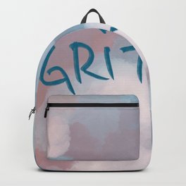 Grit Backpack | Inspire, Graphicdesign, Ambition, Go Getter, Self Love, Color, Digital, Gritty, Resilience, Persistence 