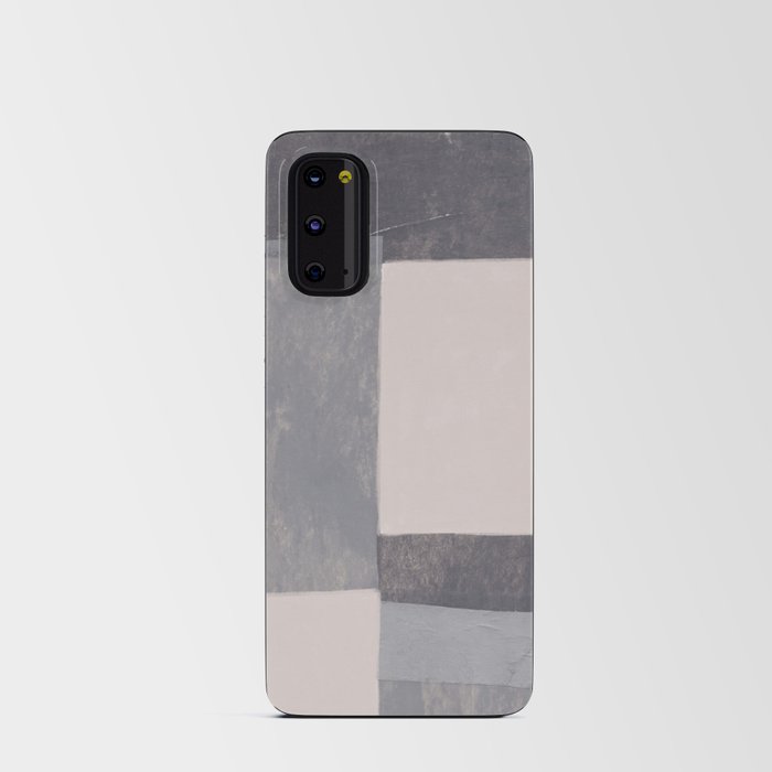 Gray Blocks #1 Android Card Case