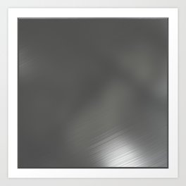 Silver Grey Art Print