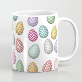 Cute Easter Egg Pattern Pastel Colors  Coffee Mug