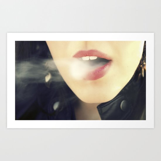 Exhale Art Print