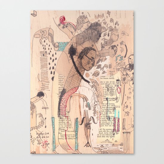 Bassist Canvas Print
