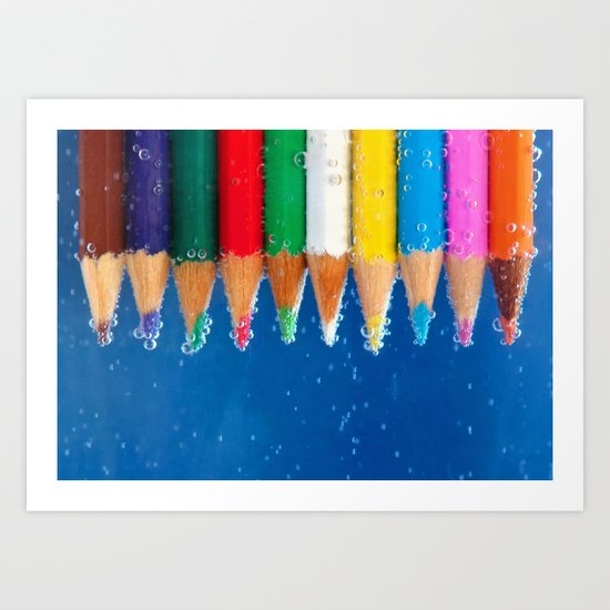Pencils Art Print