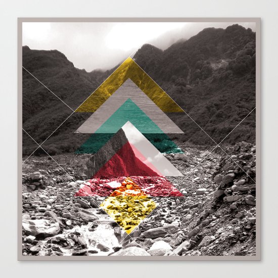 Sojourn series - Fox Glacier Canvas Print