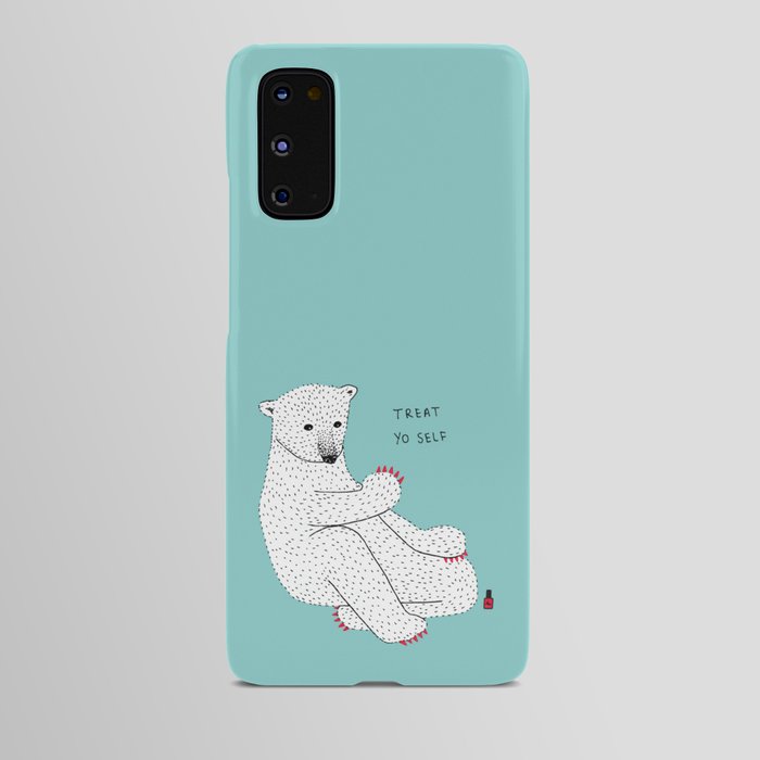 Classy Claws Polar Bear Android Case