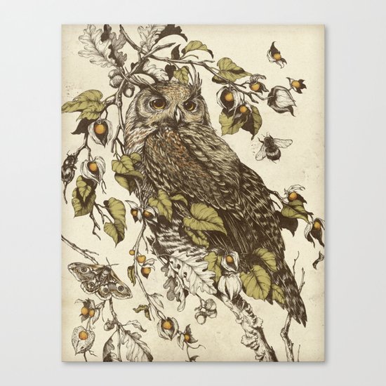 Great Horned Owl Canvas Print