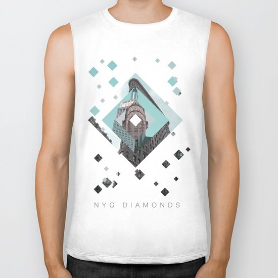 New York City Diamonds Biker Tank
