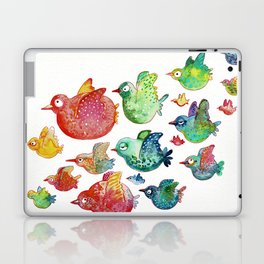 birds flying high Laptop & iPad Skin
