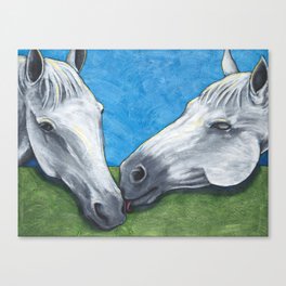 Love's First Lick Canvas Print