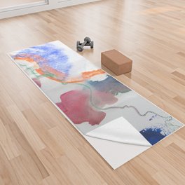 abstract dreamworld N.o 1 Yoga Towel